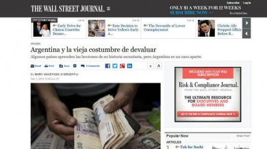 The-Wall-Street-Journal-pronostico-argentina-devluacion