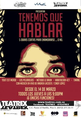 Volante TENEMOS QUE HABLAR Segunda temporada