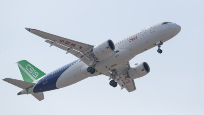 Avión chino C919 comienza vuelos de demostración en Xinjiang
