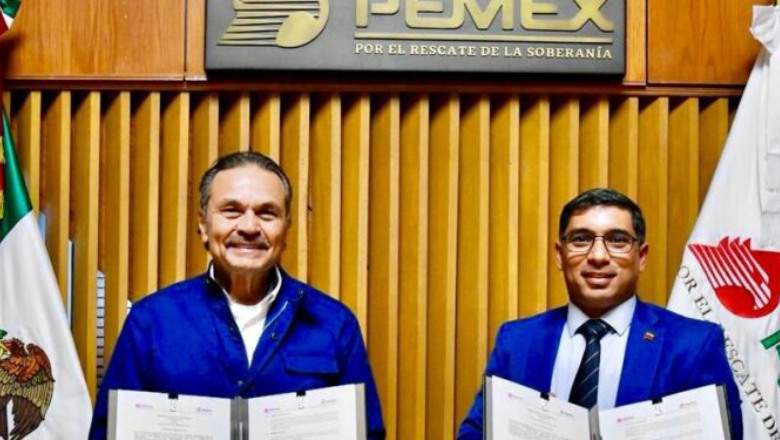 Pemex y Pdvsa firman acuerdo de cooperación