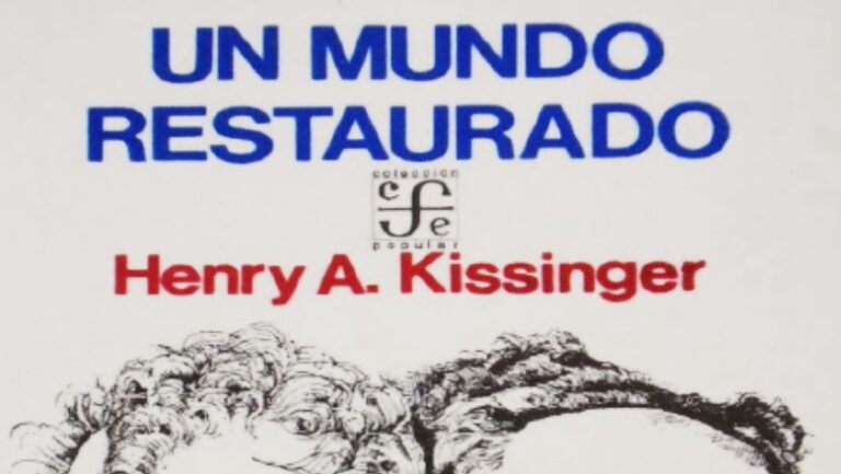 Anibal Romero: Un Mundo Restaurado, por Henry Kissinger – eastwebside.com